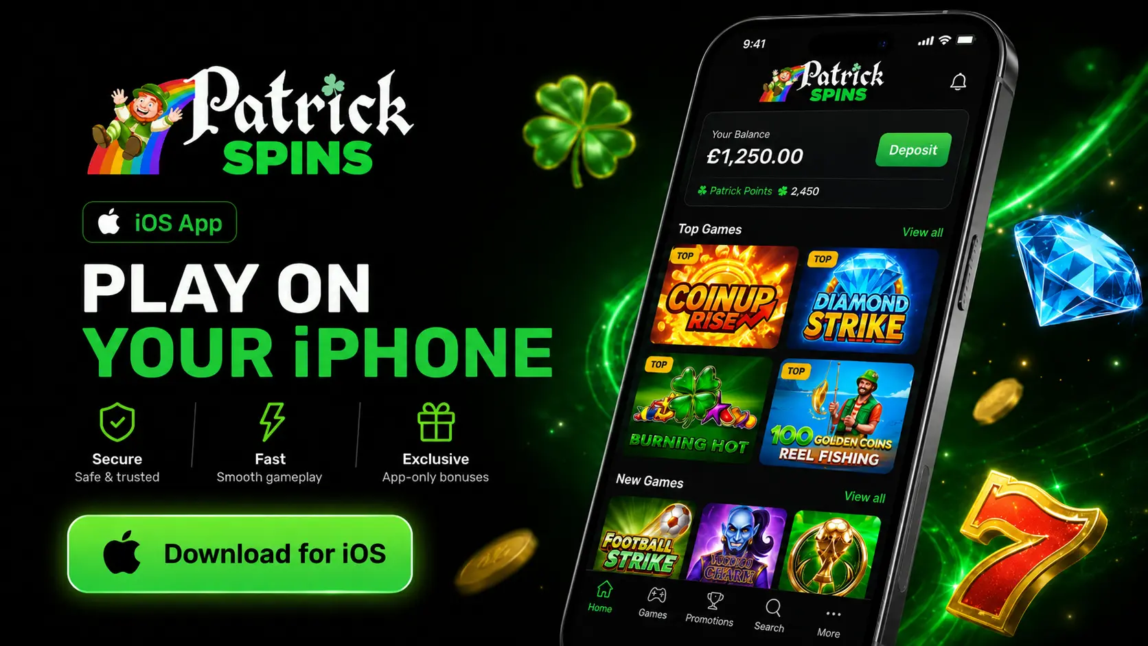 Patrick Spins 777: Patrick Spins Casino UK Site — What to Expect